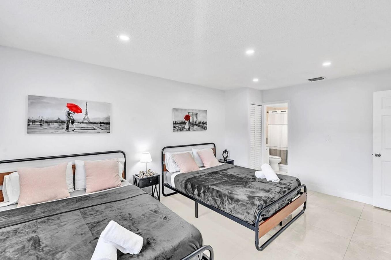 Beach And Hard Rock Hollywood Vacation House Ha02 외부 사진